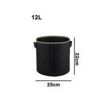 Charger l'image dans la galerie, Stofftopf Topf Grow Pot 12L 15L 3 Gallon 6 Gallon
