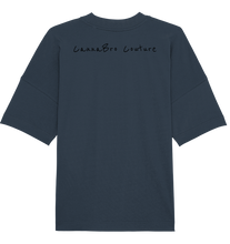 Load image into Gallery viewer, CBC - Distorted Splatter Girl - Organic Oversize Shirt