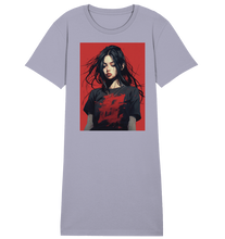 Lade das Bild in den Galerie-Viewer, CBC - Red Thread Girl - Ladies Organic Shirt Dress