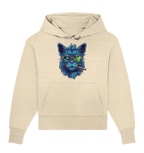 Charger l'image dans la galerie, CBC - Blue Russian Cat 420 - Organic Oversize Hoodie