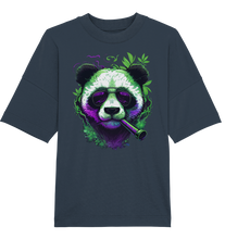Lade das Bild in den Galerie-Viewer, CBC - Smoking Panda 420 - Organic Oversize Shirt