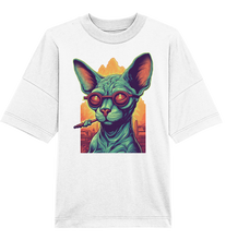 Lade das Bild in den Galerie-Viewer, CBC - Sphynx Cat 420 - Organic Oversize Shirt