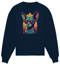 Lade das Bild in den Galerie-Viewer, CBC - Sphynx Cat 420 - Organic Oversize Sweatshirt