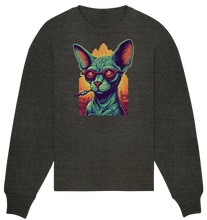 Lade das Bild in den Galerie-Viewer, CBC - Sphynx Cat 420 - Organic Oversize Sweatshirt