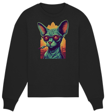 Lade das Bild in den Galerie-Viewer, CBC - Sphynx Cat 420 - Organic Oversize Sweatshirt