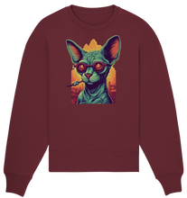 Lade das Bild in den Galerie-Viewer, CBC - Sphynx Cat 420 - Organic Oversize Sweatshirt