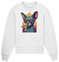 Lade das Bild in den Galerie-Viewer, CBC - Sphynx Cat 420 - Organic Oversize Sweatshirt