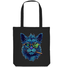 Lade das Bild in den Galerie-Viewer, CBC - Blue Russian Cat 420 - Organic Tote-Bag