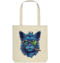 Lade das Bild in den Galerie-Viewer, CBC - Blue Russian Cat 420 - Organic Tote-Bag