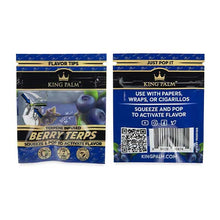 Load image into Gallery viewer, king-palm_flavor-tips_berry-terps_terpene-infused_filters_squeeze-and-pop_luxemburg_luxembourg