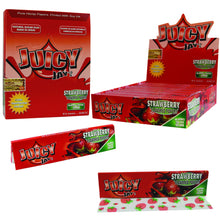 Load image into Gallery viewer, Juicy_Jays_Flavor_Flavour_King_Size_Rolling_Papers_Stoner_KS-Paper_Papier_Luxembourg_cbd-lux_CBD-Store-Shop_Strawberry_erdbeere
