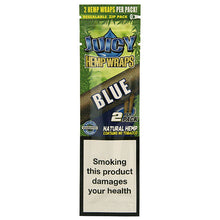 Load image into Gallery viewer, Juicy_Jays_Hemp_blunts_Paper_Natural_2Pack_Wraps_Roll_cbd-lux_cbdluxembourg-cbd-shop_cbd-Store_cbd-Supermarkt-Blue-2_v1
