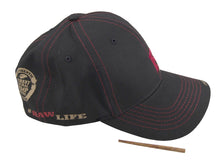 Lade das Bild in den Galerie-Viewer, Raw Poker Hat_Cap_Kappe_Flex _rawlife_Luxembourg_luxemburg_cbd_Clothing_Wear_poker_stick_Black