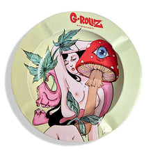 Charger l'image dans la galerie, ashtray_mushroom_lover_shrooms_mushrooms_aschenbecher_cendrier_cigarettes_stoner_art_artistic_illustration_high_trippy_grollz_g-rollz_amsterdam_luxembourg_luxemburg_letzebuerg_lxb_