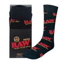 Lade das Bild in den Galerie-Viewer, raw_socks_black_fashion_socken_schwarz