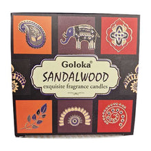 Lade das Bild in den Galerie-Viewer, sandeloholz_kerze_sandalwood_candle_goloka_fragrance_duft