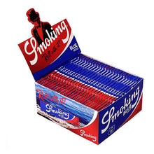 Load image into Gallery viewer, smoking_king_size_papers_ultra_fin_thin_dünn_reis_rice_paper_smoke_cbd_weed_luxembourg_luxemburg_blue_1