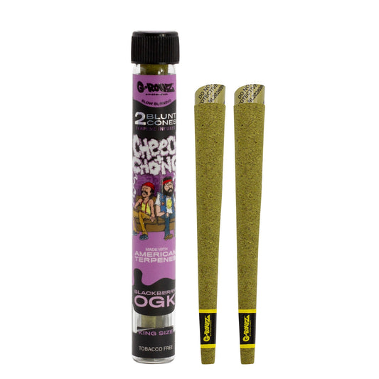 G-Rollz Cheech & Chong Terpene Infused Blunt Cones Blackberry OGK