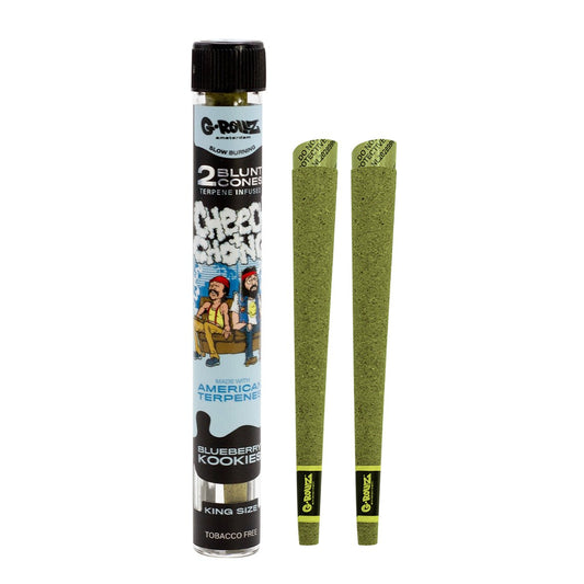 G-Rollz Cheech & Chong Terpene Infused Blunt Cones Blueberry Kookies