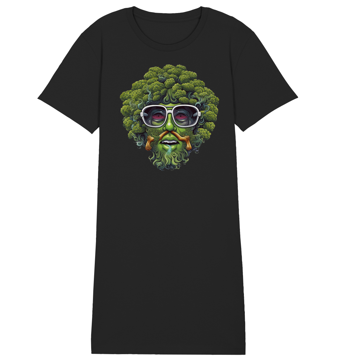 CBC - Baked Broccoli - Ladies Organic Shirt Dress