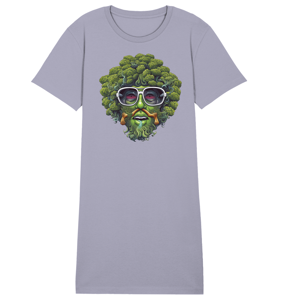 CBC - Baked Broccoli - Ladies Organic Shirt Dress