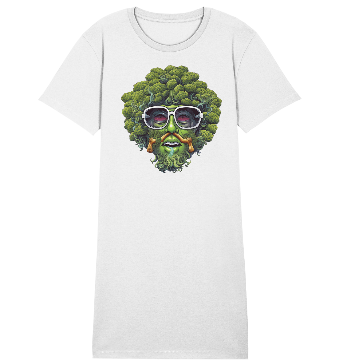 CBC - Baked Broccoli - Ladies Organic Shirt Dress