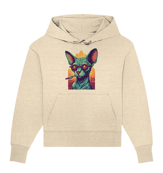CBC - Sphynx Cat 420 - Organic Oversize Hoodie
