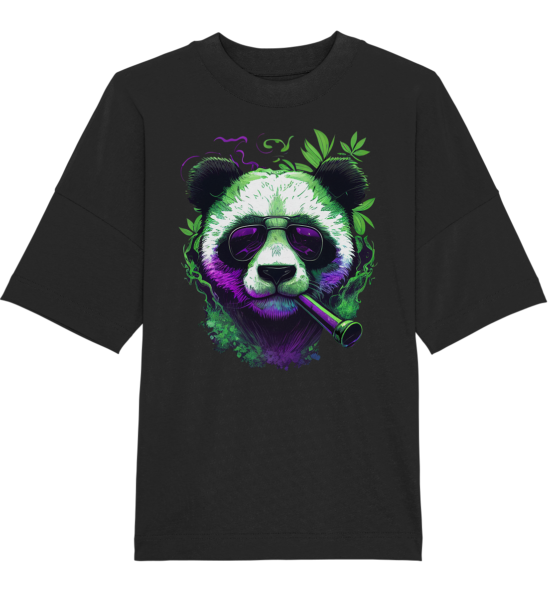 CBC - Smoking Panda 420 - Organic Oversize Shirt