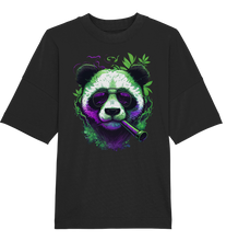 Load image into Gallery viewer, CBC - Smoking Panda 420 - Organic Oversize Shirt
