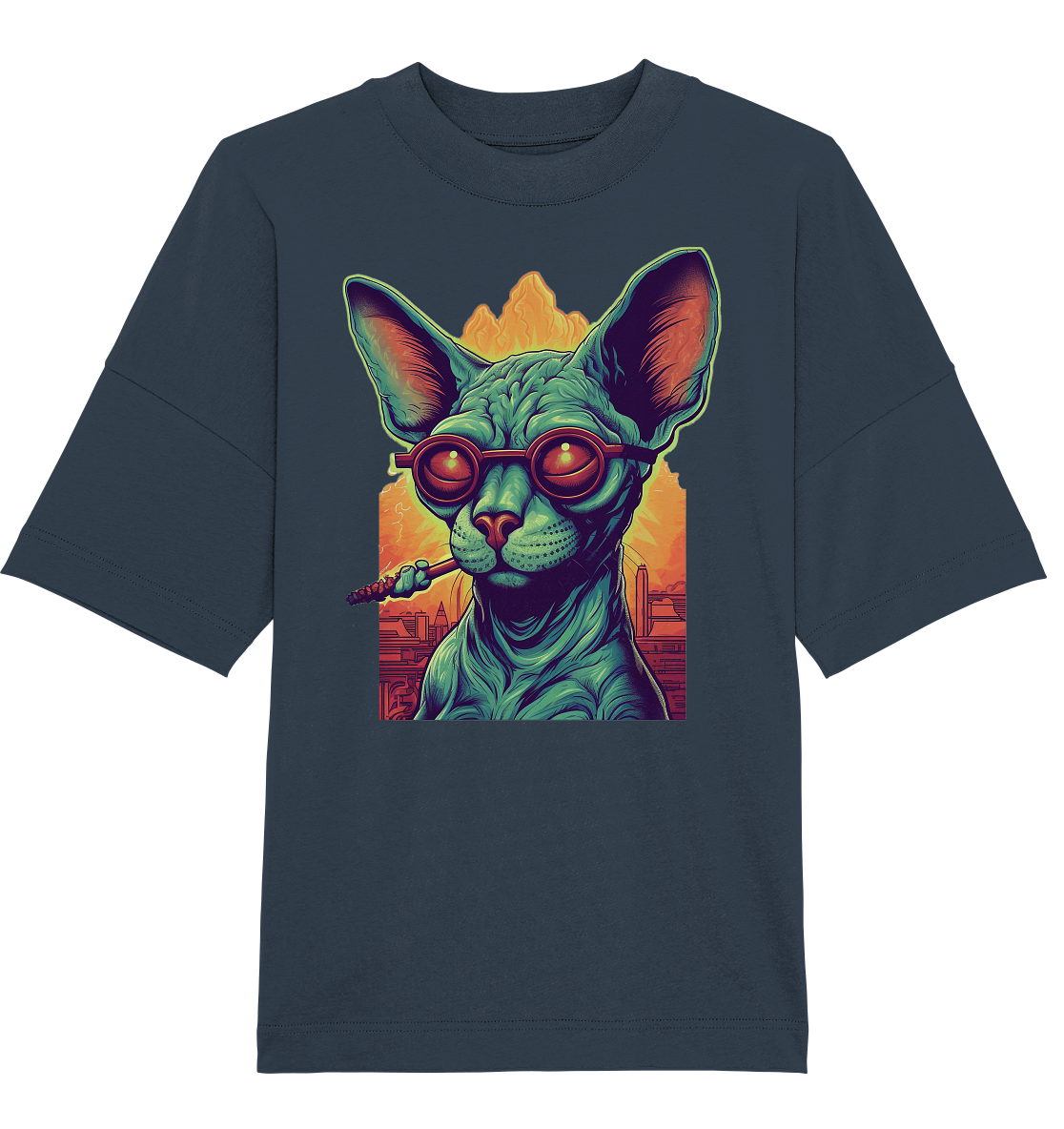 CBC - Sphynx Cat 420 - Organic Oversize Shirt