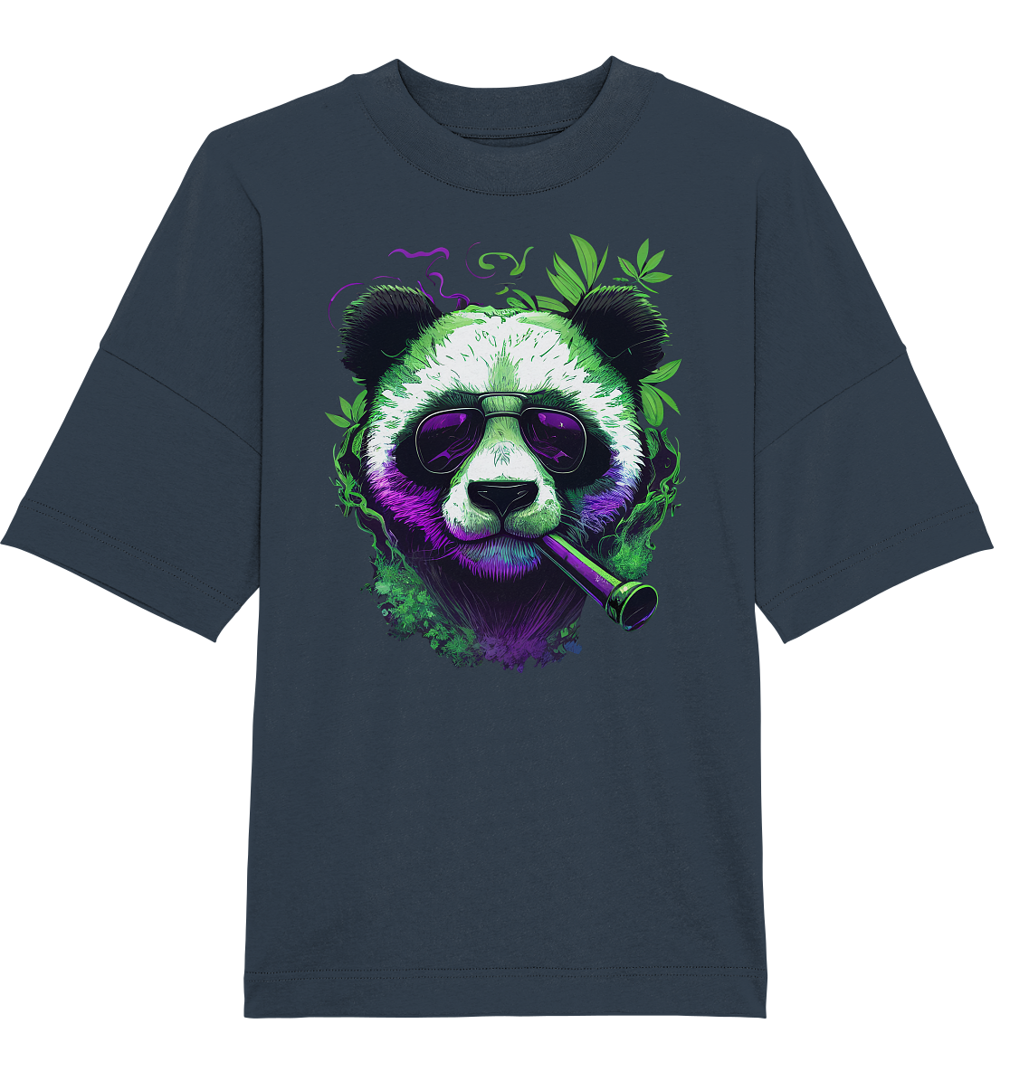 CBC - Smoking Panda 420 - Organic Oversize Shirt