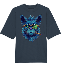 Load image into Gallery viewer, CBC - Blue Russian Cat 420 - Organic Oversize Shirt
