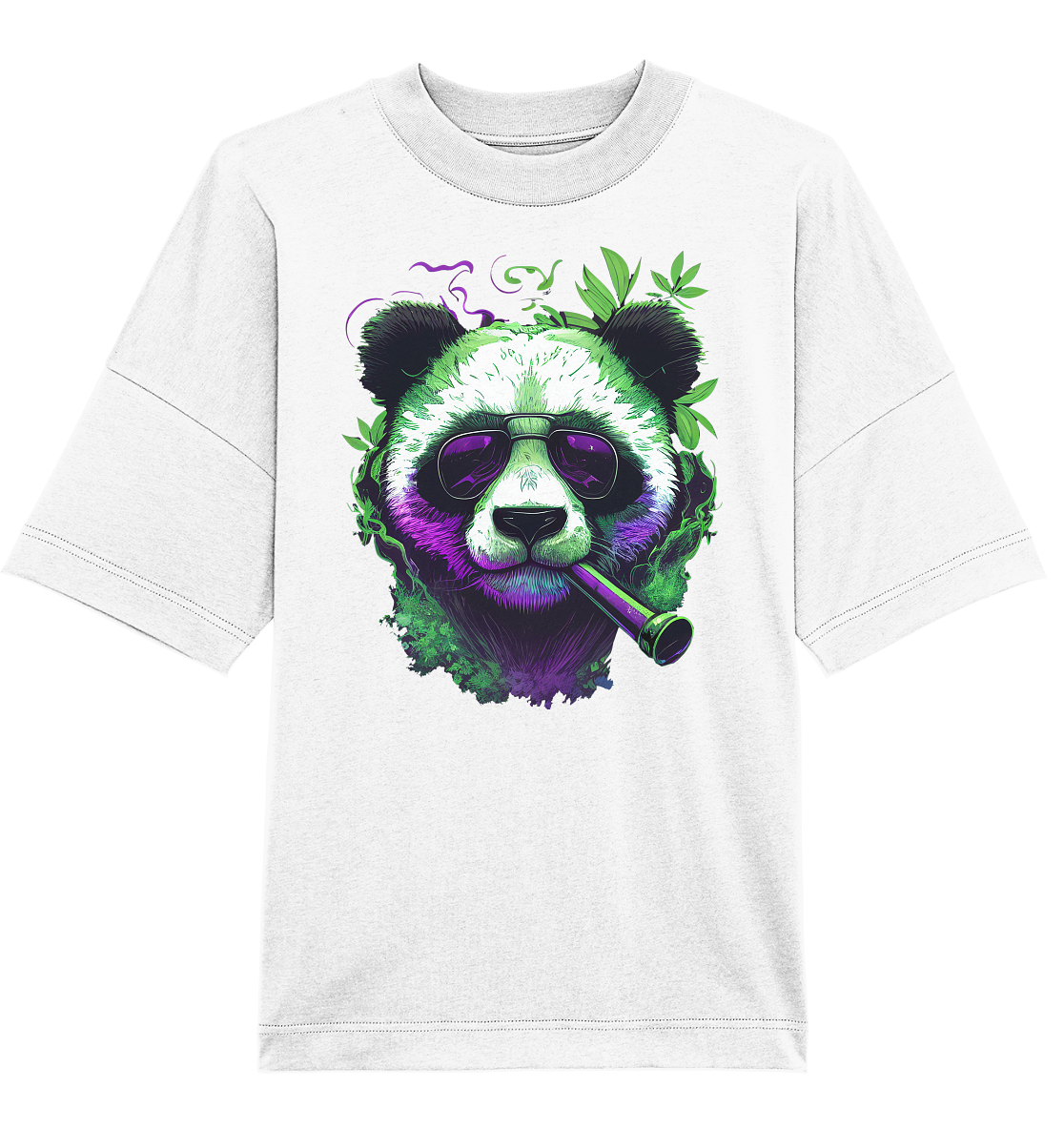 CBC - Smoking Panda 420 - Organic Oversize Shirt