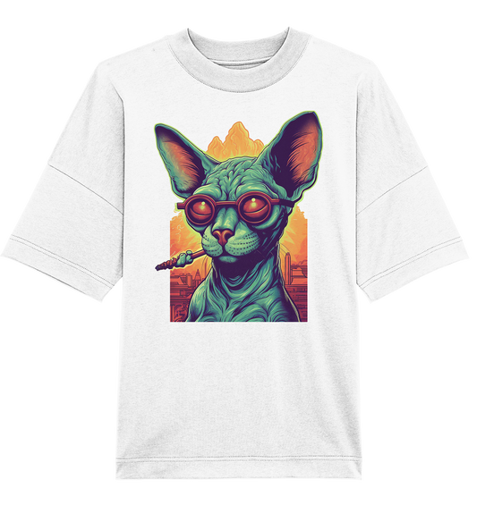 CBC - Sphynx Cat 420 - Organic Oversize Shirt