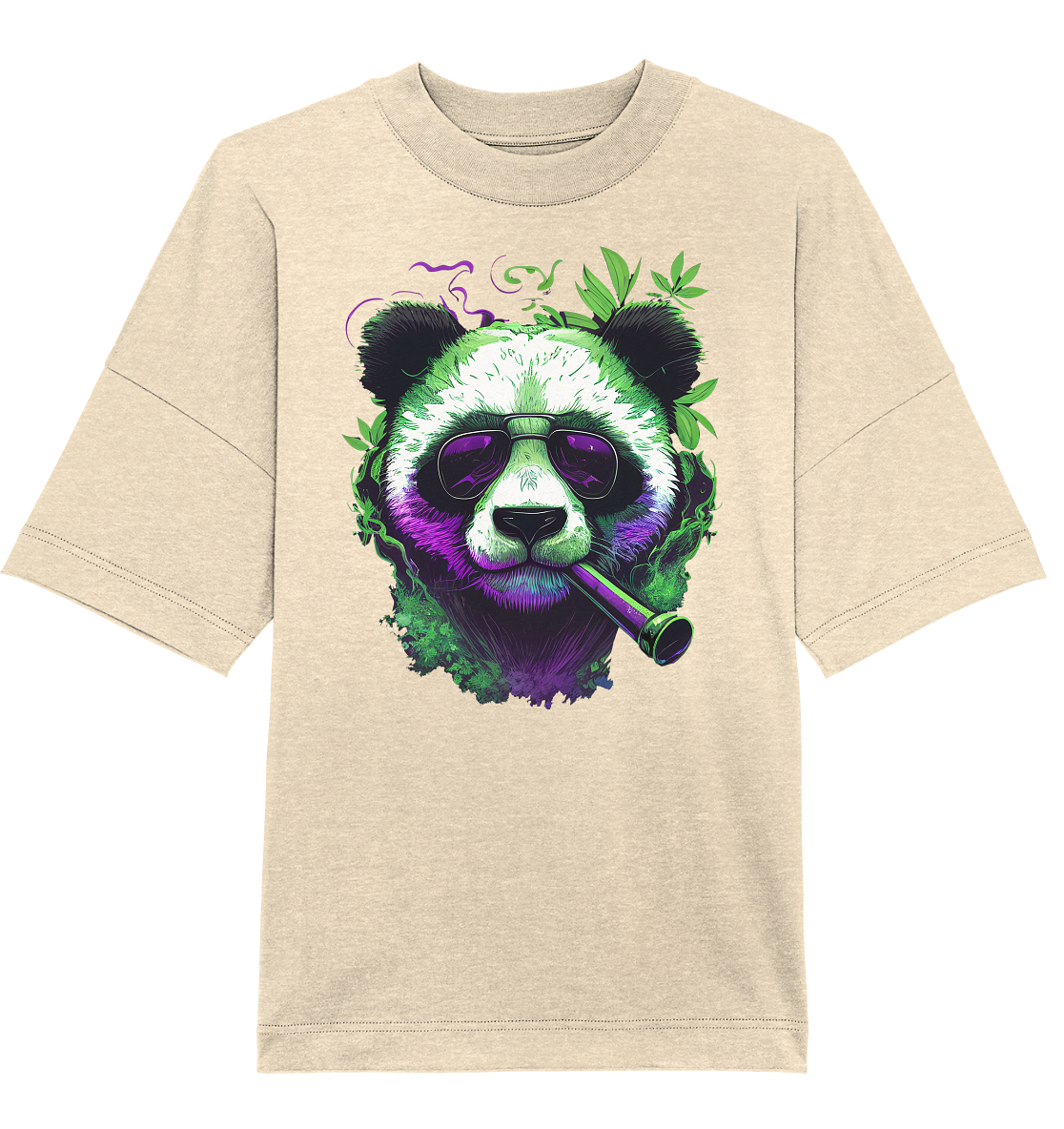 CBC - Smoking Panda 420 - Organic Oversize Shirt
