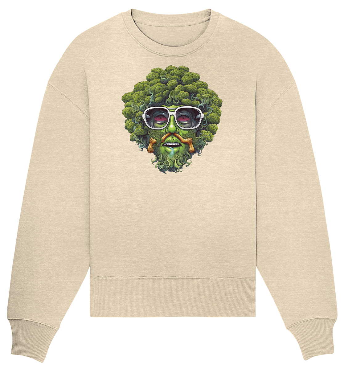 CBC - Baked Broccoli - Organic Oversize Sweatshirt