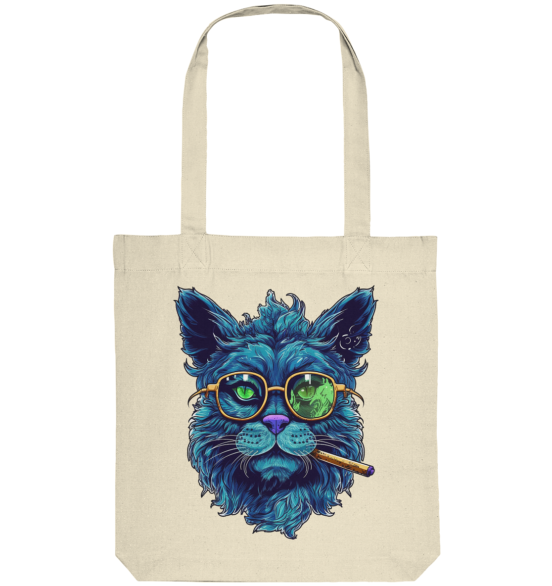 CBC - Blue Russian Cat 420 - Organic Tote-Bag
