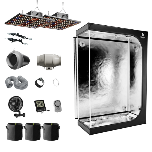 Noble Nook XL 120x60x180 300W LED Growbox Komplettset Zeltset