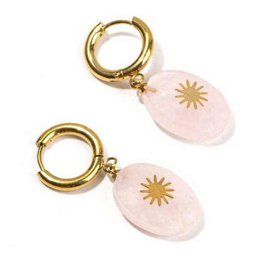 ohrringe_earrings_gold_rosequarz_rosenquarz_sonne_sun_edelsteine_gemstones_luxemburg_luxembourg