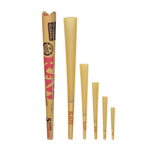 RAW Classic 5-Stage RAWket Cones im praktischen Mehrfach-Pack