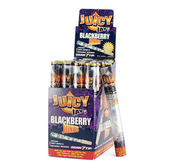 Juicy-Jays-Dank7-Tip-XtraSlo-Pre-Rolled-Cone-Blackberry-Jones