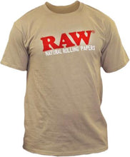 Charger l&#39;image dans la galerie, RAW_T-Shirt_lightbrown_Beige_Sand_tee_Rawlife_luxembourg_luxemburg_cbd-shop_cbd-supermarket-lux_clothings
