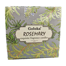 Load image into Gallery viewer, rosemary_rosmarin_kerze_candle_goloka_fragrance_duft

