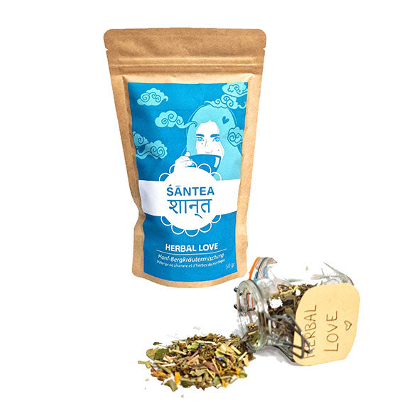 SANTEA Herbal Love Organic Hemp & Herbal Tea Bio Hanf & Kräuter Tee